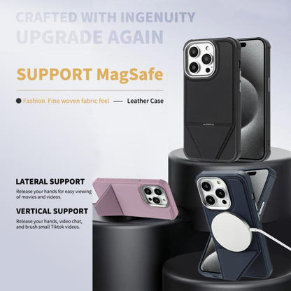 Fabric Feel PU MagSafe Phone Case