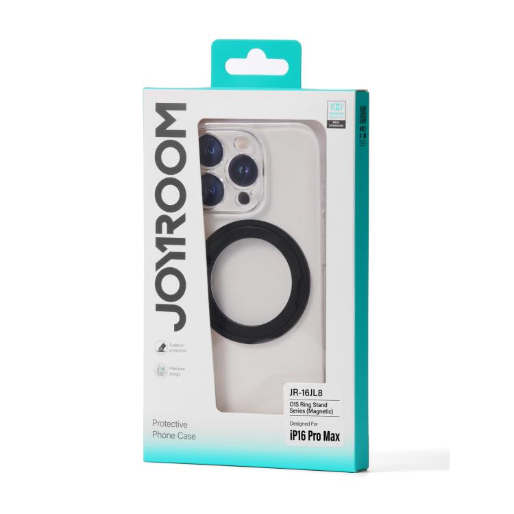 JOYROOM JR-16JL6 Ultra-Thin Magnetic Phone Case with 360 Rotatable Ring