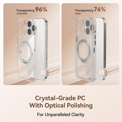 JOYROOM JR-16JL6 Ultra-Thin Magnetic Phone Case with 360 Rotatable Ring