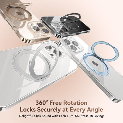JOYROOM JR-16JL6 Ultra-Thin Magnetic Phone Case with 360 Rotatable Ring