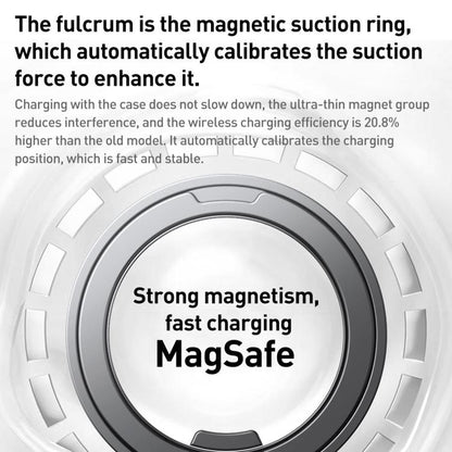 Solid Color 360 Degree Rotating Holder MagSafe Magnetic Phone Case