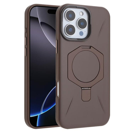 Four-Corner Shockproof MagSafe Holder TPU Hybrid PC Phone Case