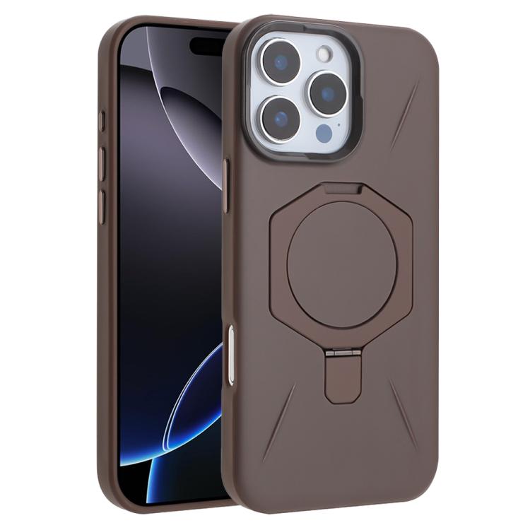 Four-Corner Shockproof MagSafe Holder TPU Hybrid PC Phone Case