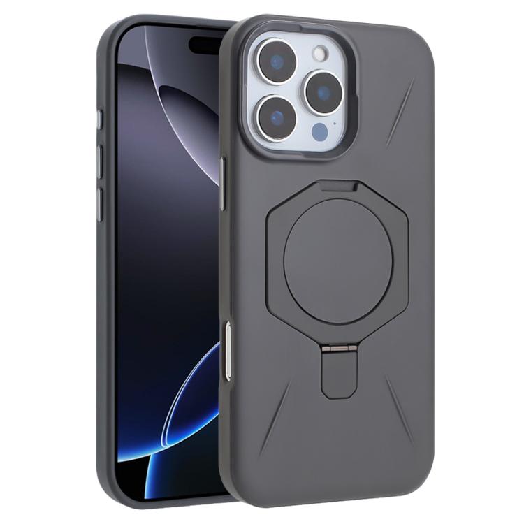 Four-Corner Shockproof MagSafe Holder TPU Hybrid PC Phone Case