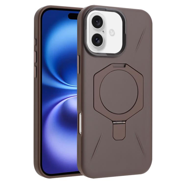 Four-Corner Shockproof MagSafe Holder TPU Hybrid PC Phone Case