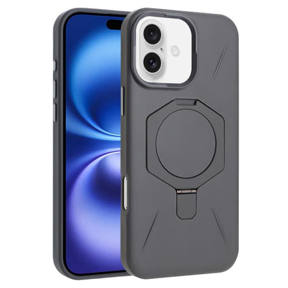 Four-Corner Shockproof MagSafe Holder TPU Hybrid PC Phone Case