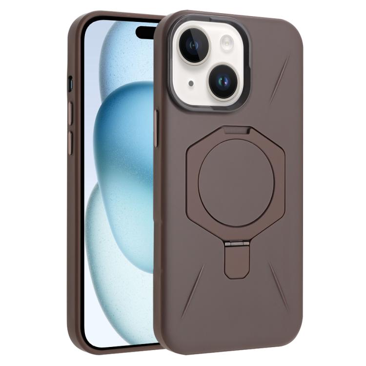 Four-Corner Shockproof MagSafe Holder TPU Hybrid PC Phone Case