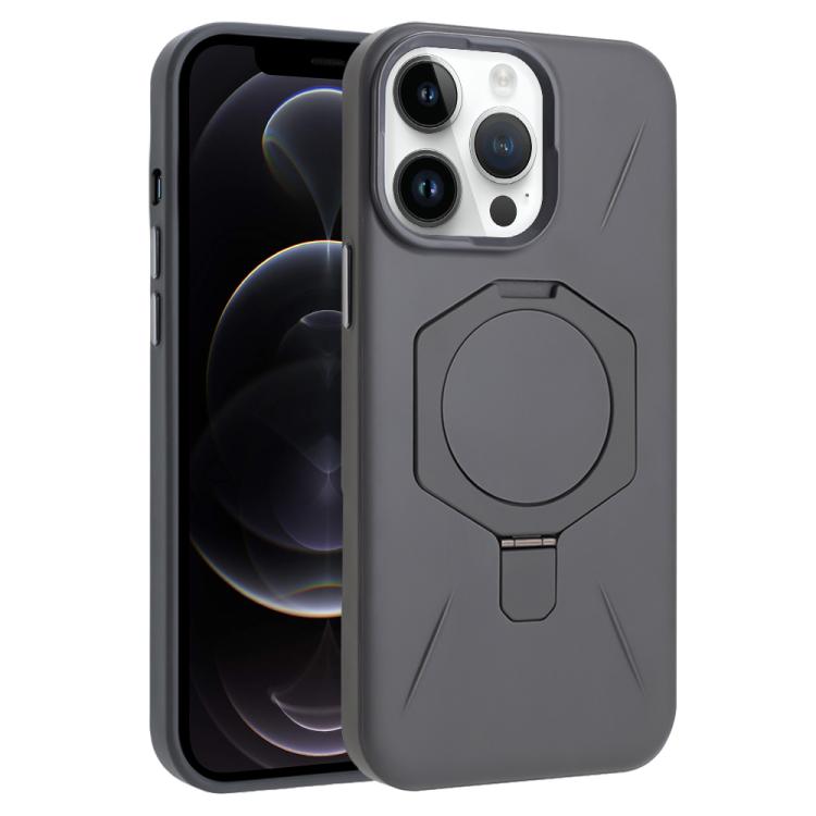 Four-Corner Shockproof MagSafe Holder TPU Hybrid PC Phone Case
