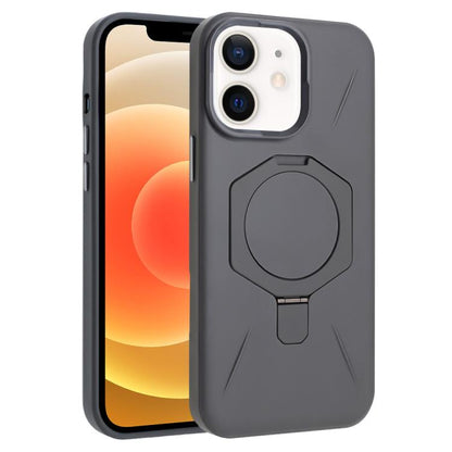 Four-Corner Shockproof MagSafe Holder TPU Hybrid PC Phone Case