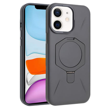 Four-Corner Shockproof MagSafe Holder TPU Hybrid PC Phone Case