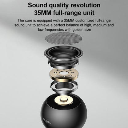 Yesido YSW33 3W Aluminum Alloy Mini Wireless Speaker