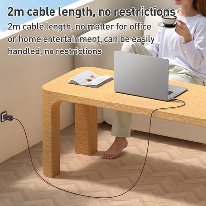 Yesido CA197 2 in 1 240W Type-C to Type-C and MagSafe 3 Magnetic Charging Data Cable, Length: 2m