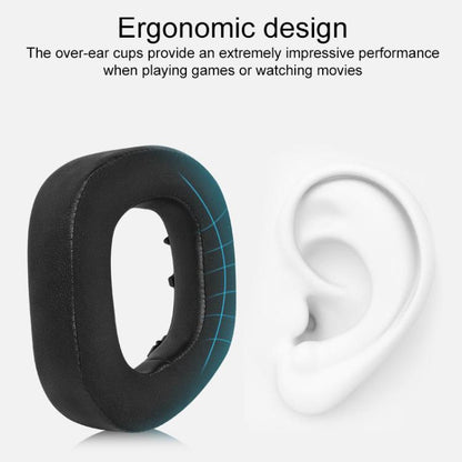 1 Pair Mesh Splicing Replacement Earpads For Corsair HS80 Max / HS80 USB Wired / HS81 RGB