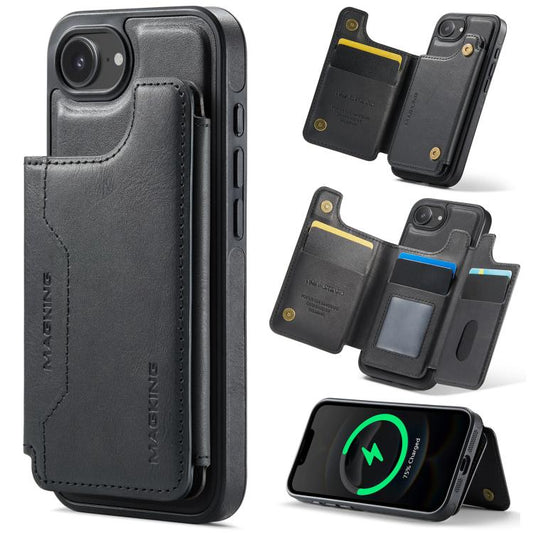 DG.MING MAGKING-K3 Series MagSafe RFID Card Bag Detachable Phone Case