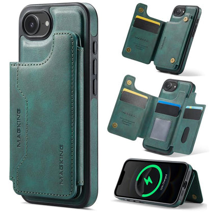 DG.MING MAGKING-K3 Series MagSafe RFID Card Bag Detachable Phone Case