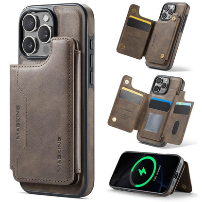 DG.MING MAGKING-K3 Series MagSafe RFID Card Bag Detachable Phone Case