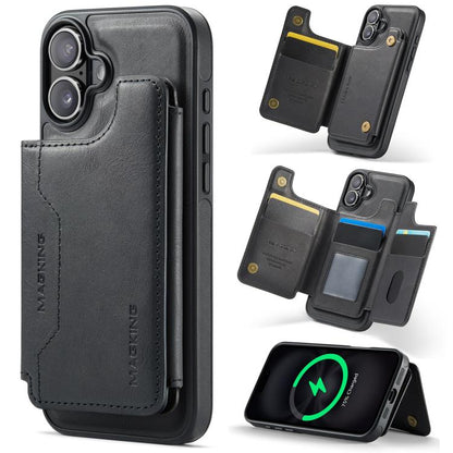 DG.MING MAGKING-K3 Series MagSafe RFID Card Bag Detachable Phone Case
