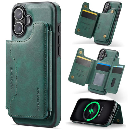 DG.MING MAGKING-K3 Series MagSafe RFID Card Bag Detachable Phone Case