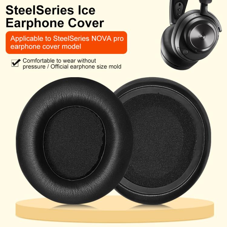 1 Pair Football Net Earpads For SteelSeries Arctis Nova Wired Headphones
