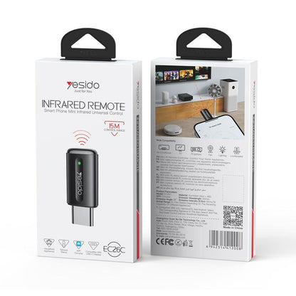 Yesido EC26C Type-C Mobile Phone Smart Remote Control Infrared Transmitter