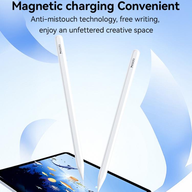 Yesido ST18 Magnetic Wireless Charging Stylus Pencil For iPad Series