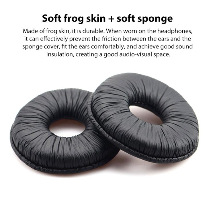 2pcs Insert Replacement Earpads For Panasonic RP-DJ1200 / RP-DJ1205 / RP-DJ1210