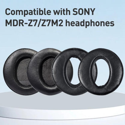 2pcs Beveled Perforated Lambskin Earphone Replacement Earpads Pads For Sony MDR-Z7 / MDR-Z7M2
