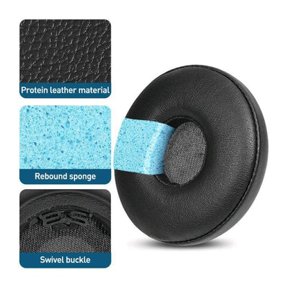 2pcs Protein Leather Earphone Replacement Earpads Pads For Sony H810N