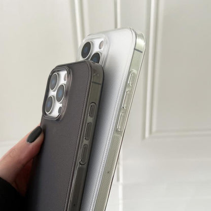 Transparent Comfortable Frosted TPU Phone Case