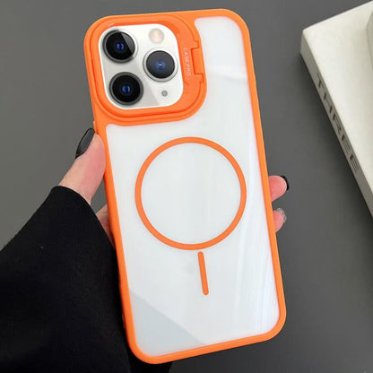 PC Lens Holder MagSafe Magnetic Phone Case