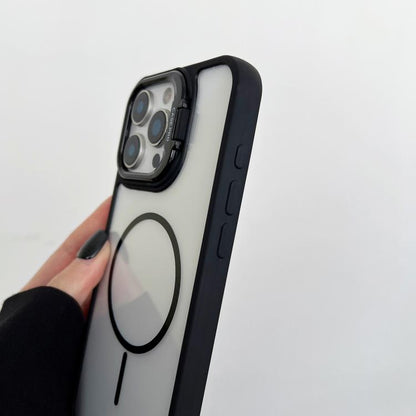 PC Lens Holder MagSafe Magnetic Phone Case