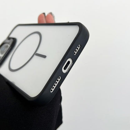 PC Lens Holder MagSafe Magnetic Phone Case