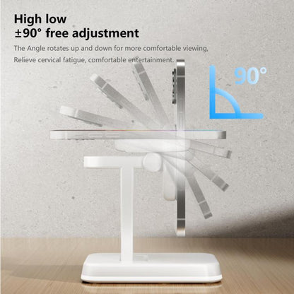 H63 15W 3 in 1 Magnetic Wireless Charger Stand