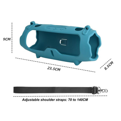 Silicone Protective Cover Portable Crossbody Speaker Soft Shell Bag