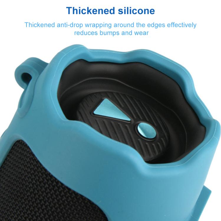 Silicone Protective Cover Portable Crossbody Speaker Soft Shell Bag