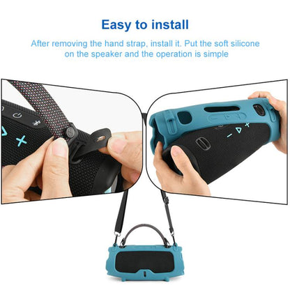 Silicone Protective Cover Portable Crossbody Speaker Soft Shell Bag