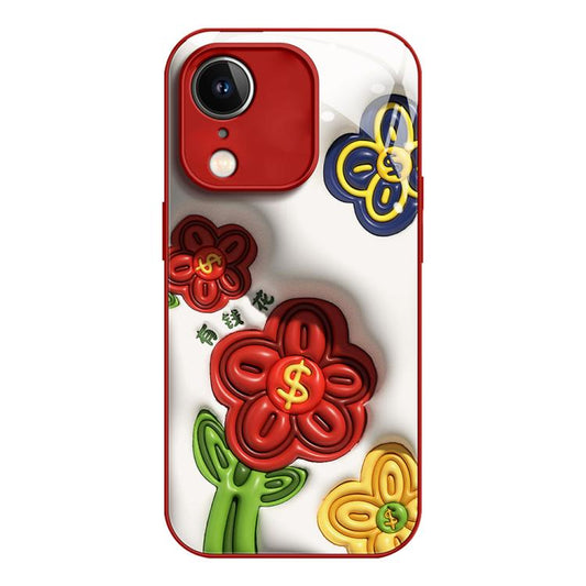 Liquid Glass TPU Soft Edge Shockproof Phone Case