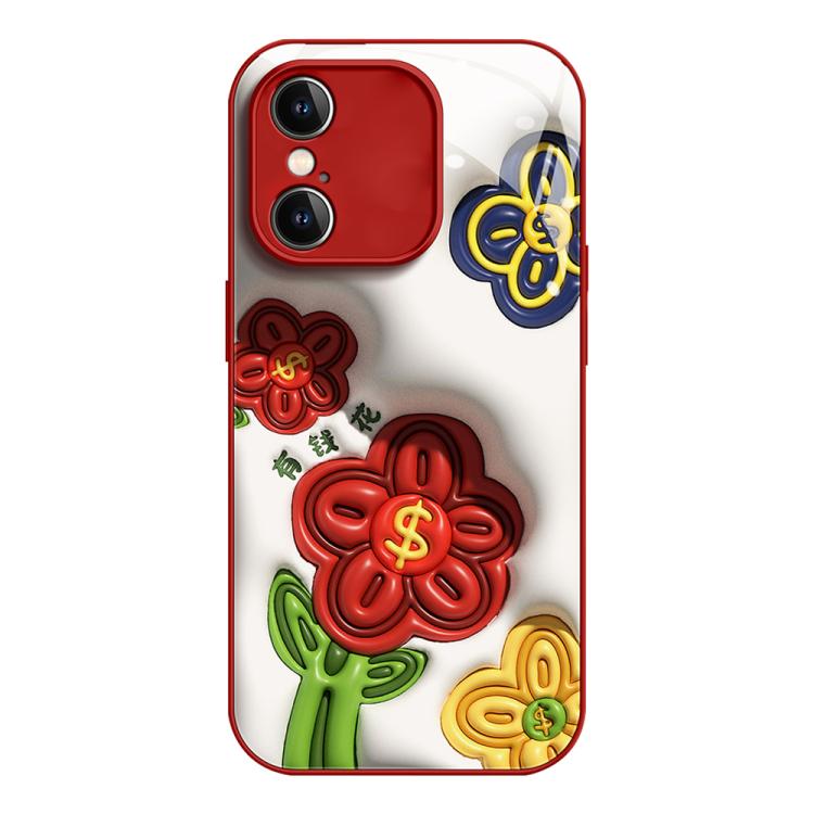Liquid Glass TPU Soft Edge Shockproof Phone Case