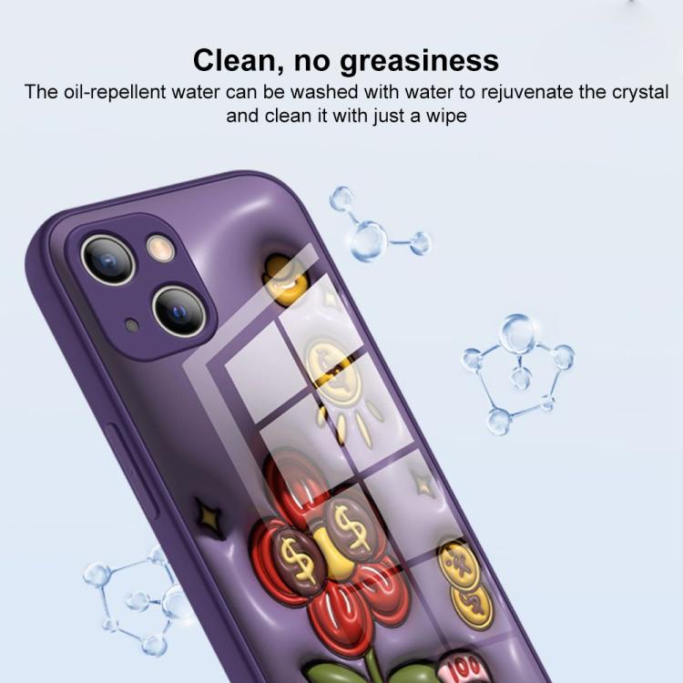 Liquid Glass TPU Soft Edge Shockproof Phone Case