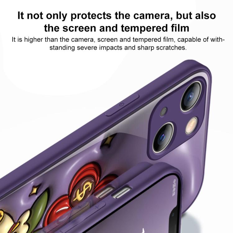 Liquid Glass TPU Soft Edge Shockproof Phone Case