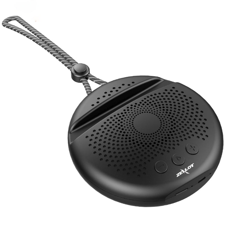 ZEALOT S24 Portable Stereo Bluetooth Speaker with Lanyard & Mobile Card Slot Holder, Supports Hands-free Call & TF Card