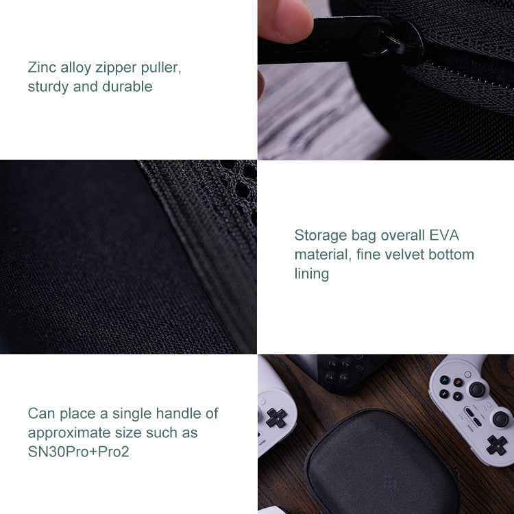 8Bitdo Gamepad Storage Bag for SN30 PRO 2 / SN30 PRO+, For SN30 PRO 2 / SN30 PRO+