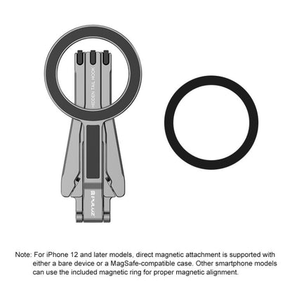 Foldable MagSafe Magnet Tripod Desk Phone Mount Handle Bracket