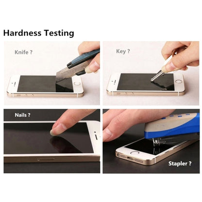 0.26mm 9H+ Surface Hardness 2.5D Curved Surface Full Screen Cover Explosion-proof Tempered Glass Film for iPhone 6s Plus