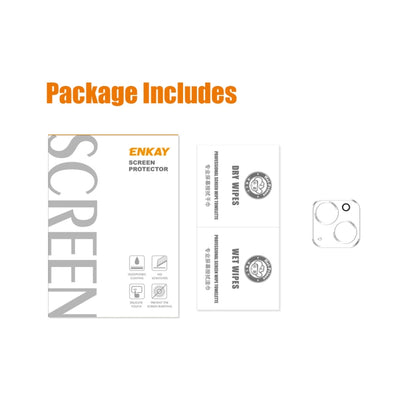 ENKAY Hat-Prince 9H Rear Camera Lens Tempered Glass Film for iPhone 14 / 14 Max, For iPhone 14 / 14 Plus(1 PCS), For iPhone 14 / 14 Plus(2pcs)
