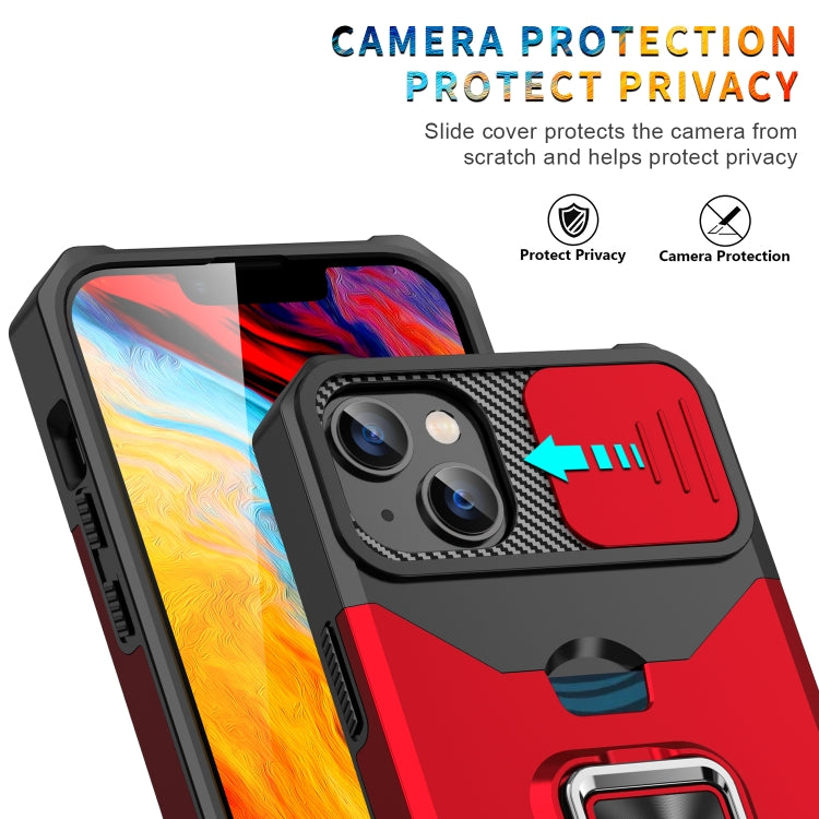 Sliding Camshield Card Phone Case, For iPhone 14, For iPhone 14 Pro, For iPhone 14 Pro Max, For iPhone 14 Plus