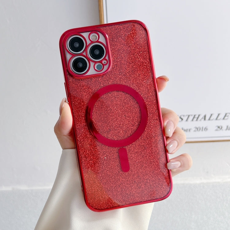 Plating Magsafe Glitter Phone Case, For iPhone 14, For iPhone 14 Pro, For iPhone14 Pro Max, For iPhone 14 Plus