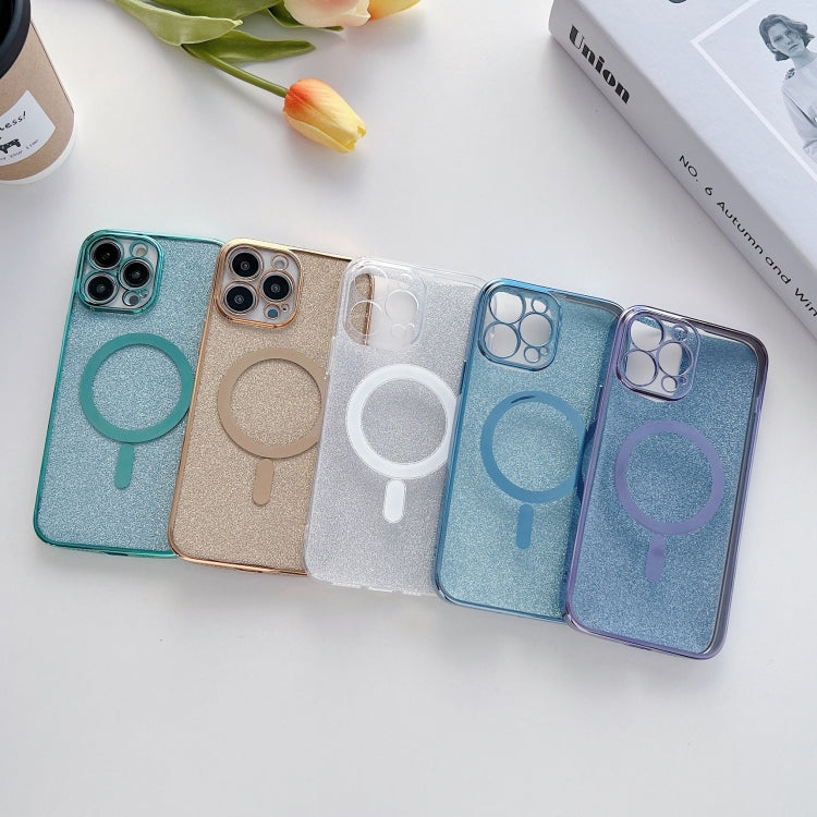 Plating Magsafe Glitter Phone Case, For iPhone 14, For iPhone 14 Pro, For iPhone14 Pro Max, For iPhone 14 Plus