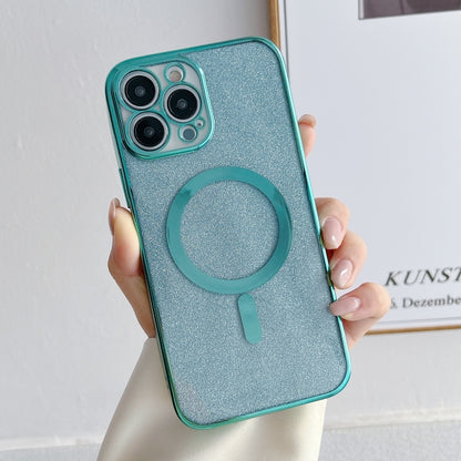 Plating Magsafe Glitter Phone Case, For iPhone 14, For iPhone 14 Pro, For iPhone14 Pro Max, For iPhone 14 Plus