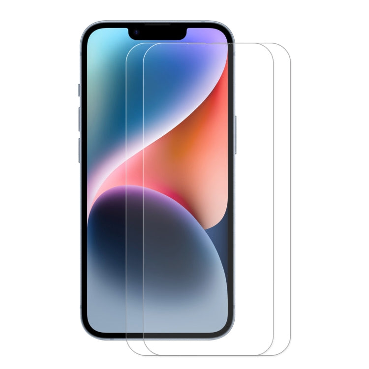 ENKAY 0.26mm 9H 2.5D Tempered Glass Film for iPhone 14, For iPhone 14 Plus (1 PC), For iPhone 14 Plus (2 PCS), For iPhone 14 Plus (5 PCS), For iPhone 14 Plus (10 PCS)